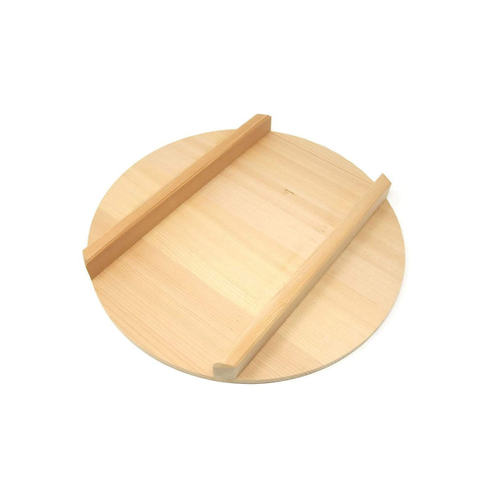 Yamacoh Sawara Cypress Round Lid for 42cm Hangiri Sushi Rice Bowl-Kiichin - The #1 Place for Japanese Goods in Your Hand!