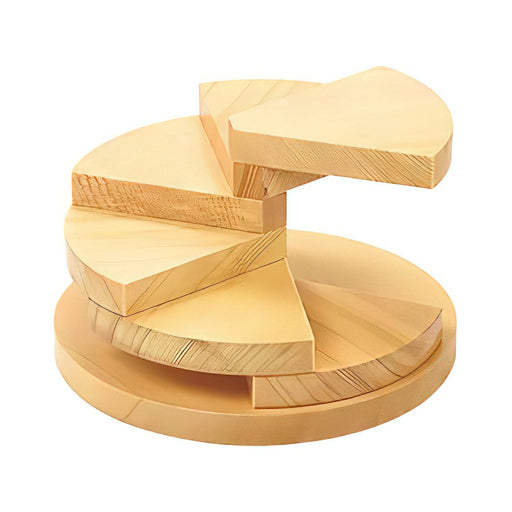 Yamacoh 6-Tier 3D Wooden Sushi Serveware-Kiichin - The #1 Place for Japanese Goods in Your Hand!