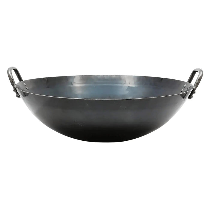 Yamada Japan 36cm Double-Handle Deep Wok (1.2mm Thickness)-Kiichin - The #1 Place for Japanese Goods in Your Hand!