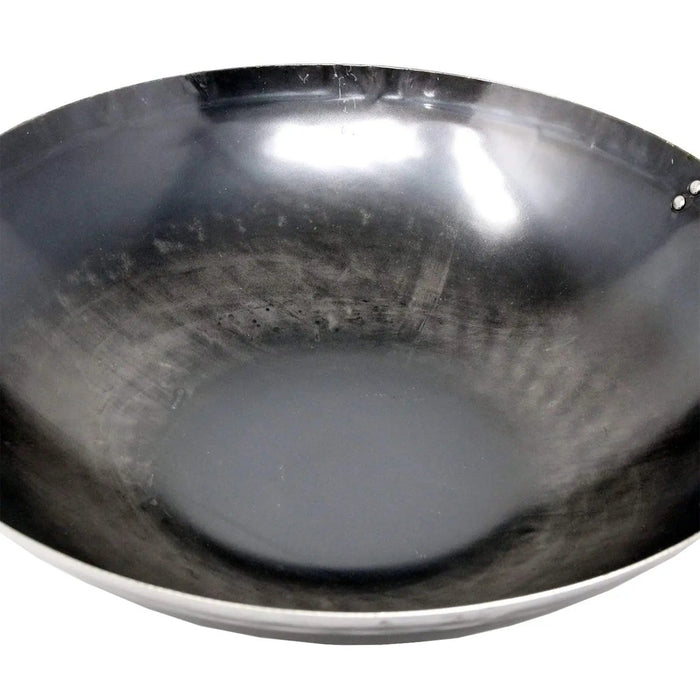 Yamada 48cm Double-Handle Wok - Premium Iron, 1.6mm Thick-Kiichin - The #1 Place for Japanese Goods in Your Hand!