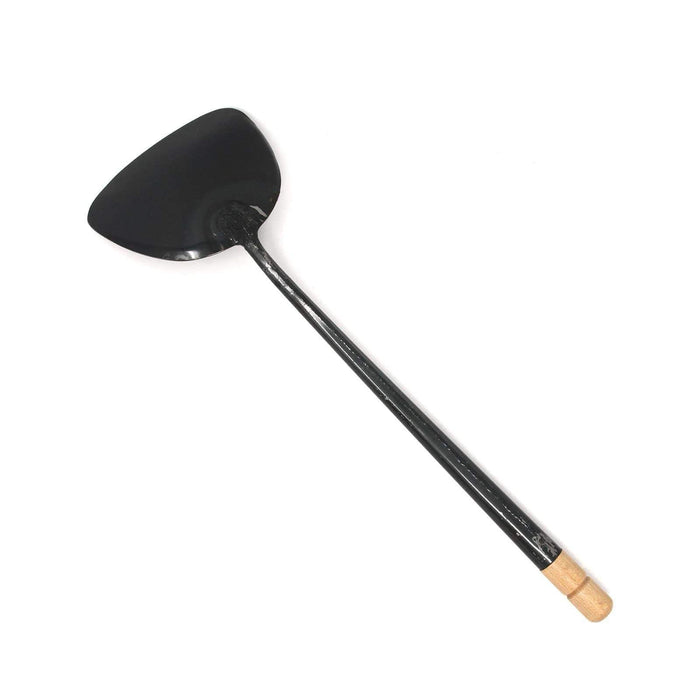 Yamada Iron Light Handle Wok Spatula (Chuan) - Large Size-Kiichin - The #1 Place for Japanese Goods in Your Hand!