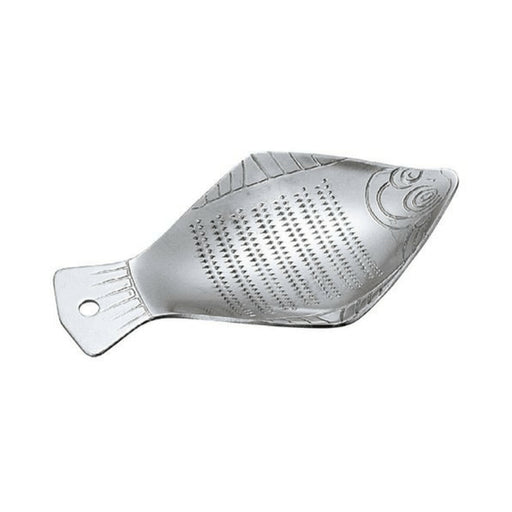 Yamagi Fish-Shaped Mini Fine Grater - Stainless Steel Flatfish Design-Kiichin - The #1 Place for Japanese Goods in Your Hand!