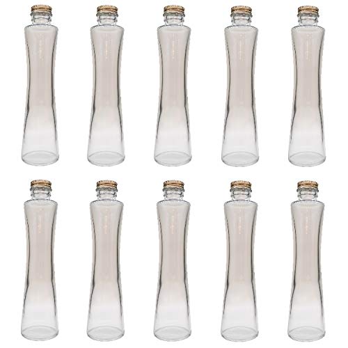 Yokohama Herbarium 2nd Store 200ml Bottle Set of 10 with Caps and Guide-Kiichin - The #1 Place for Japanese Goods in Your Hand!