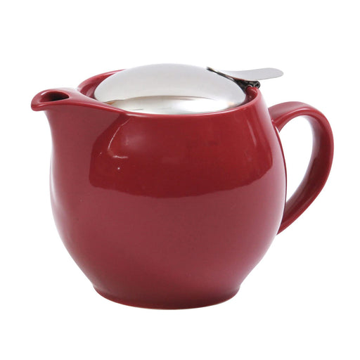 Zero Japan Burgundy Universal Teapot - 450ml Capacity-Kiichin - The #1 Place for Japanese Goods in Your Hand!
