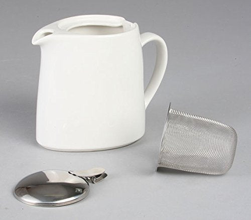 Zero Japan 600Cc Bbn-09S White Herb Teapot - Authentic Made In Japan-Kiichin - The #1 Place for Japanese Goods in Your Hand!