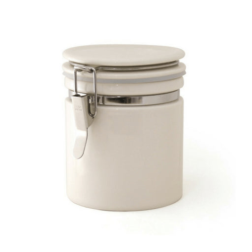 Zero Japan Mino Ware Ceramic Coffee Canister 150/200 Ivory - Coffee 150 (Height 126mm)-Kiichin - The #1 Place for Japanese Goods in Your Hand!