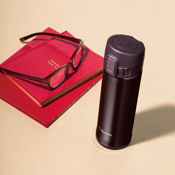 Zojirushi Water Bottle 360ml SM-KC36-VD Bordeaux-Kiichin - The #1 Place for Japanese Goods in Your Hand!
