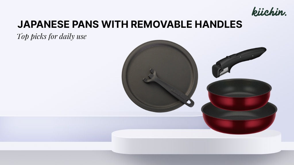 japanese pans with removable handles