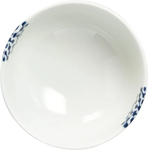 24to3 Nishitomi Ceramic Hasami Ware Tenryu Flower Rice Bowl