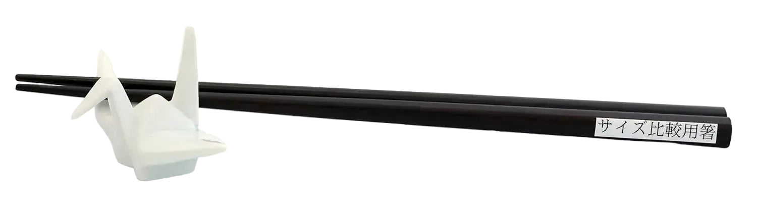 24to3 Nishitomi Ceramics Arita Porcelain Origami Crane Chopstick Rest White