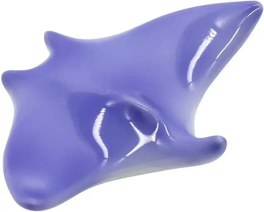 24to3 Nishitomi Ceramics Arita Ware Kitagawa Bisenkan Manta Chopsticks Rest - Small Blue - 4534891478229