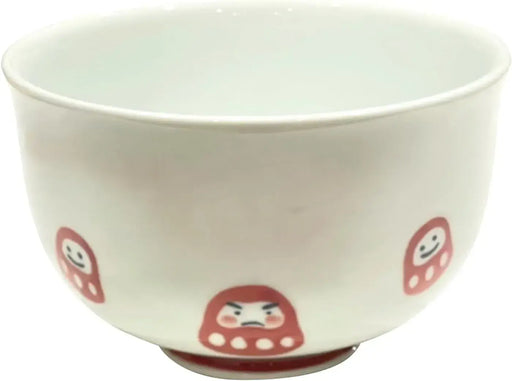 24to3 Nishitomi Ceramics Hasami Ware Daruma Plate Bowl 13cm Microwave Safe