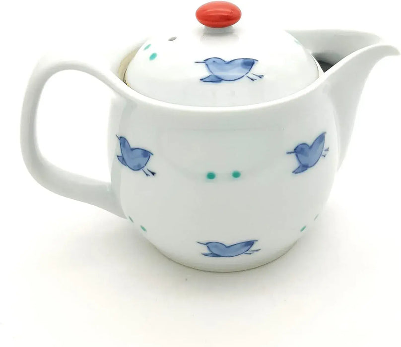 24to3 Nishitomi Pottery Hasami Ware Teapot Blue 350ml
