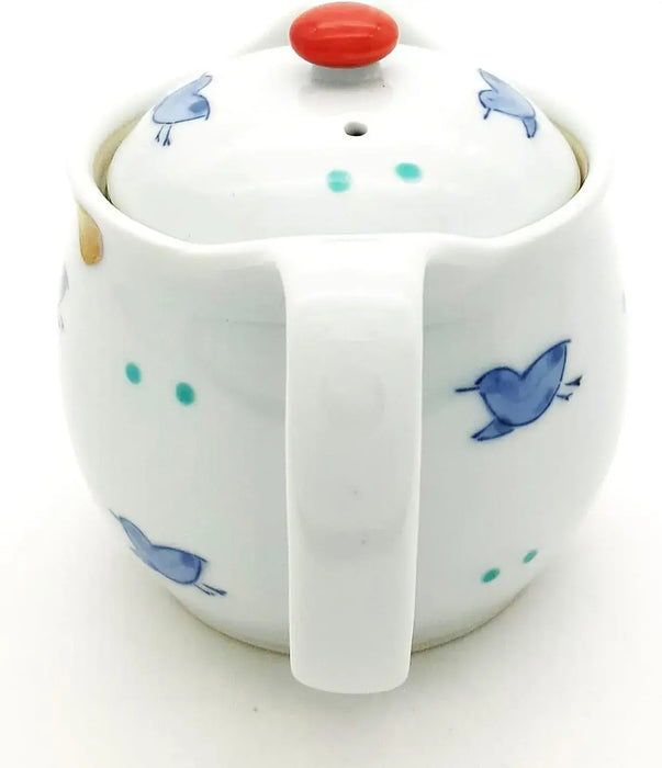 24to3 Nishitomi Pottery Hasami Ware Teapot Blue 350ml