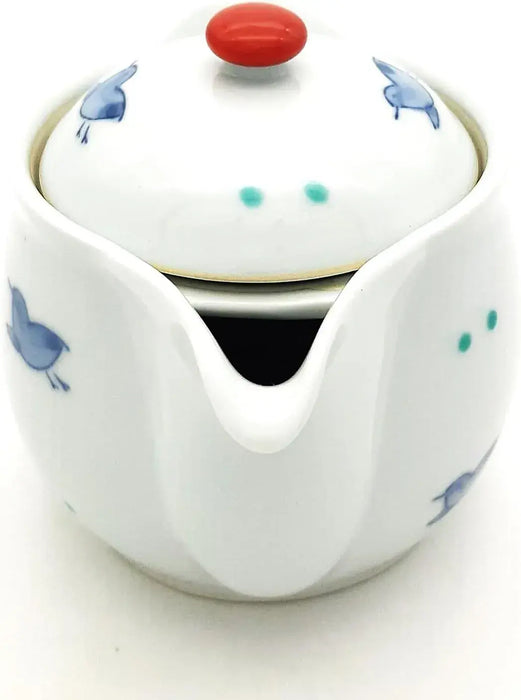 24to3 Nishitomi Pottery Hasami Ware Teapot Blue 350ml