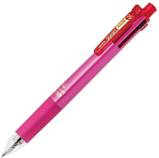 Zebra Multicolor 0.5 Ink in Black Blue Red Green with Pink Shaft B4Sas11-P-Kiichin - The #1 Place for Japanese Goods in Your Hand!