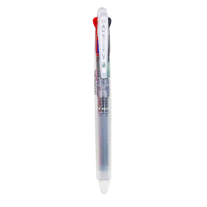 Pilot Acroball 3 Three-Color 0.5 Ballpoint Pen Non-Color Bkab40Efncc Series-Kiichin - The #1 Place for Japanese Goods in Your Hand!