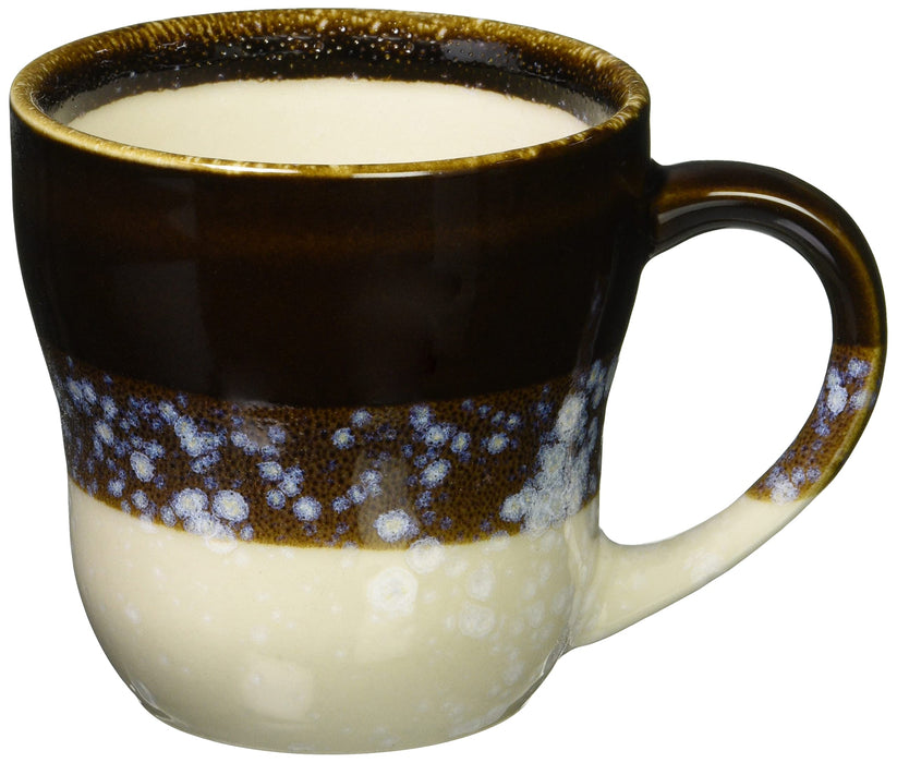 Aito Mug Black Mino Ware Dishwasher Microwave Safe Made in Japan