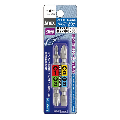 Anex Stool Double-Headed Combination Tool Set Plated Finish 65mm Set of 2-Kiichin - The #1 Place for Japanese Goods in Your Hand!