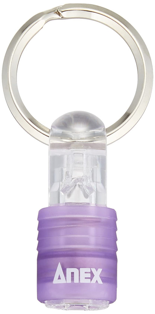 Anex with Quick Type Purple Bit Holder & Ring - Aqh-V Anex Tool-Kiichin - The #1 Place for Japanese Goods in Your Hand!