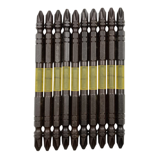 Anex 10-Pack Black Dragon Tough Bit Double-Headed +2X110 Tool Abr-14M-Kiichin - The #1 Place for Japanese Goods in Your Hand!