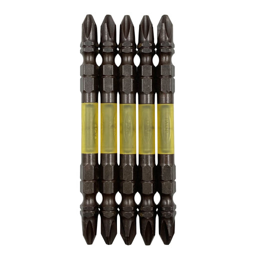 Anex - Black Dragon Tough Bit Double-Headed +2X85 Set of 5 Tools-Kiichin - The #1 Place for Japanese Goods in Your Hand!