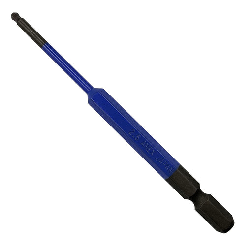 Anex 2.5mm x 100 ACBP-2510 Color Bit Single Head Ball Point Anex Tool-Kiichin - The #1 Place for Japanese Goods in Your Hand!