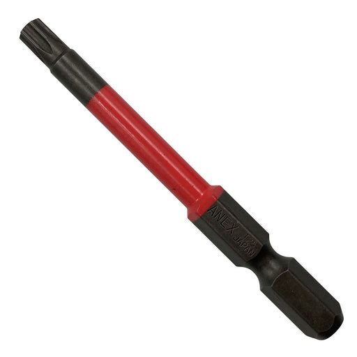 Anex Single Head T25X65 Hex Lobe Color Bit Tool With Hole Actx-2565-Kiichin - The #1 Place for Japanese Goods in Your Hand!