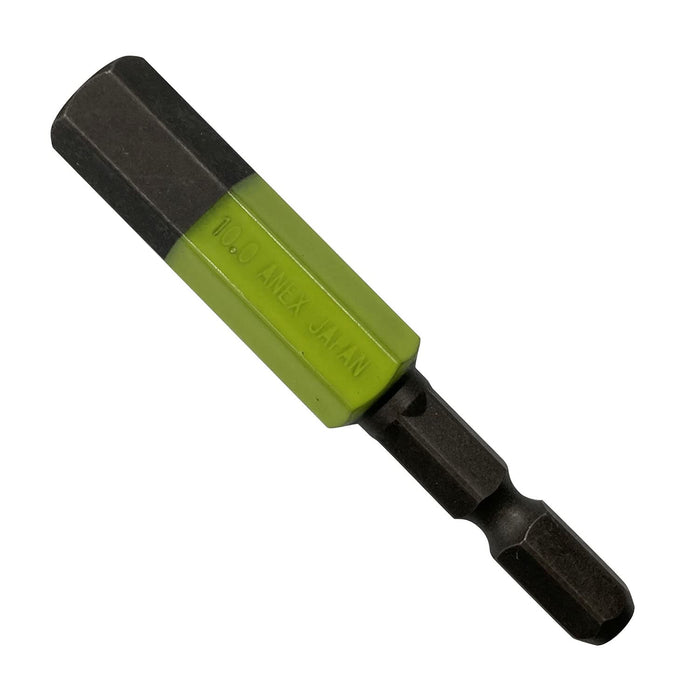 Anex Hexagonal Wrench Single Head 10mm x 65mm ACHX-1065 Tool-Kiichin - The #1 Place for Japanese Goods in Your Hand!