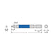 Anex 2.5mm x 65 Color Bit Hexagonal Wrench Single Head ACHX-2565-Kiichin - The #1 Place for Japanese Goods in Your Hand!