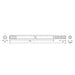 Anex Tool Annex 8mm Single Head Hexagonal Wrench ACHX-8015 - Color Bit Series-Kiichin - The #1 Place for Japanese Goods in Your Hand!