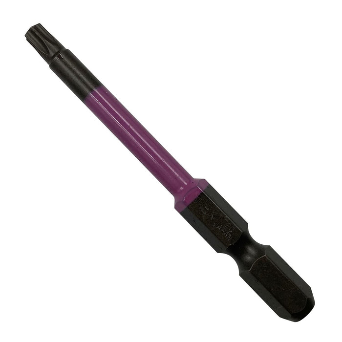 Anex T20X65 Single Head Hexlobe Tool - Color Bit with Hole ACTX-2065-Kiichin - The #1 Place for Japanese Goods in Your Hand!