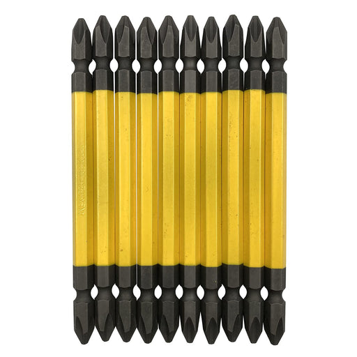 Anex Stool Double Head Color Bits 10-Piece Tool Bag - Anex AC-14M +2X110-Kiichin - The #1 Place for Japanese Goods in Your Hand!