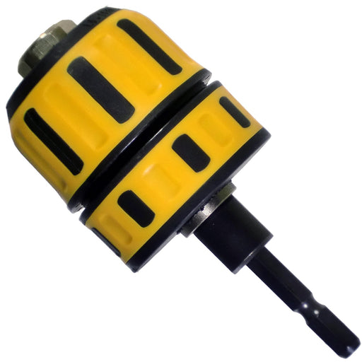 Anex Keyless Drill Chuck with Rubber Grip 1.0-10mm Anex Tool AKL-190-Kiichin - The #1 Place for Japanese Goods in Your Hand!