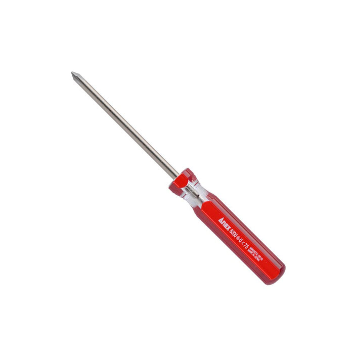 Anex Thin Shaft Four Line Handle Tool No.8300 +0X75 Anex Driver-Kiichin - The #1 Place for Japanese Goods in Your Hand!