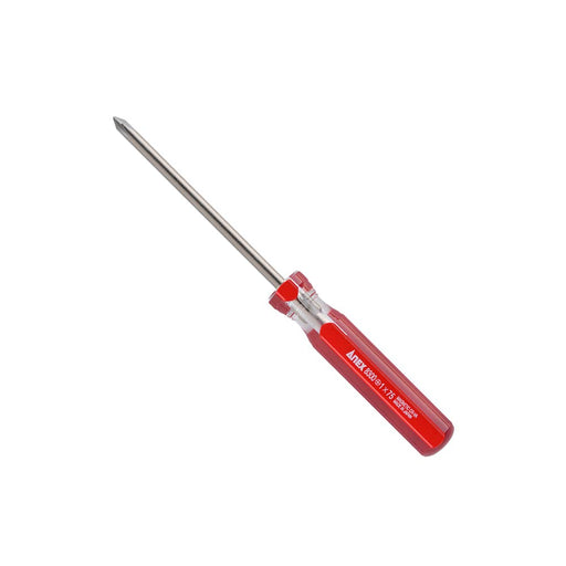 Anex Stool No. 8300 – Thin Shaft Four Line Handle Driver +1X75 Annex-Kiichin - The #1 Place for Japanese Goods in Your Hand!