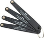 Anex Stool Hex Wrench Slim Offset type Set of 4 - Annex Tool No.6103-F 2.5-5mm-Kiichin - The #1 Place for Japanese Goods in Your Hand!