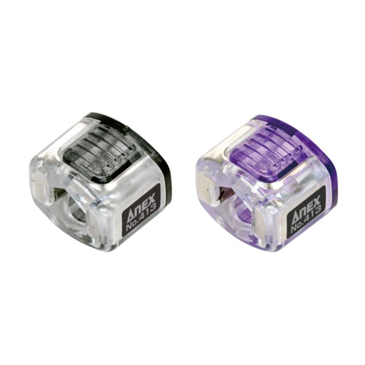 Anex Stool Magcatch Nano Set No.413-Kv Black-Purple 2 Pack by Annex (Anex)-Kiichin - The #1 Place for Japanese Goods in Your Hand!