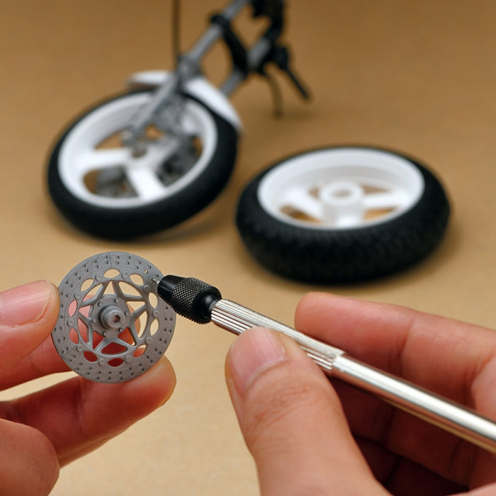 Anex Heavy Duty Pin Vise Stool Thin Shaft Through Type 0.1-0.9mm No.91-St by Annex-Kiichin - The #1 Place for Japanese Goods in Your Hand!