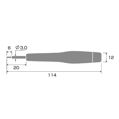 Annex Stool Anex Precision Screwdriver No.3470-B 5 Groove 1.3mm Special Tool-Kiichin - The #1 Place for Japanese Goods in Your Hand!