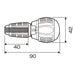 Anex - Quick Ball 72 Ratchet Handle Interchangeable No. 397-H Tool-Kiichin - The #1 Place for Japanese Goods in Your Hand!