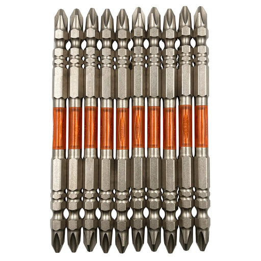 Anex Double-Head Ryutai Bit +2X110 10-Pack Plated Finish Anex Tool Arh-14M-Kiichin - The #1 Place for Japanese Goods in Your Hand!