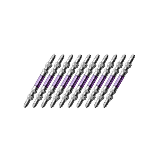 Anex Double-Head Slim Ryutai Bit +2x65 10-Pack (100 Pieces) Arts-14M Bulk Purchase-Kiichin - The #1 Place for Japanese Goods in Your Hand!