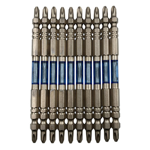 Anex Ryutyo Slim Plated Double-Head Bit Stool 10-Pack +2X110 Anex Arhs-14M Tool-Kiichin - The #1 Place for Japanese Goods in Your Hand!