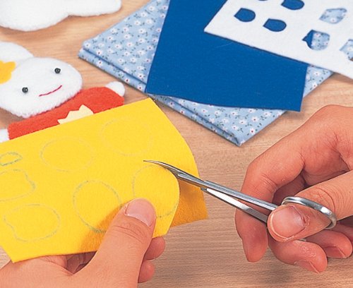 Anex Handcraft Scissors Curved 90mm - Anex Tool No.191 Made Of SUS410-Kiichin - The #1 Place for Japanese Goods in Your Hand!