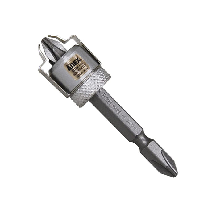 Anex ASC1-2065 Stainless Steel Screw Catch Claw with Double-Headed Bits-Kiichin - The #1 Place for Japanese Goods in Your Hand!