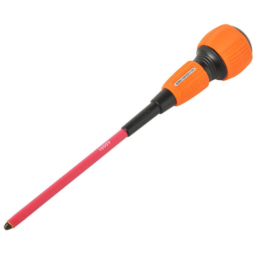 Anex 1000V Compatible Insulated Screwdriver with Ball Grip No.7800-Kiichin - The #1 Place for Japanese Goods in Your Hand!