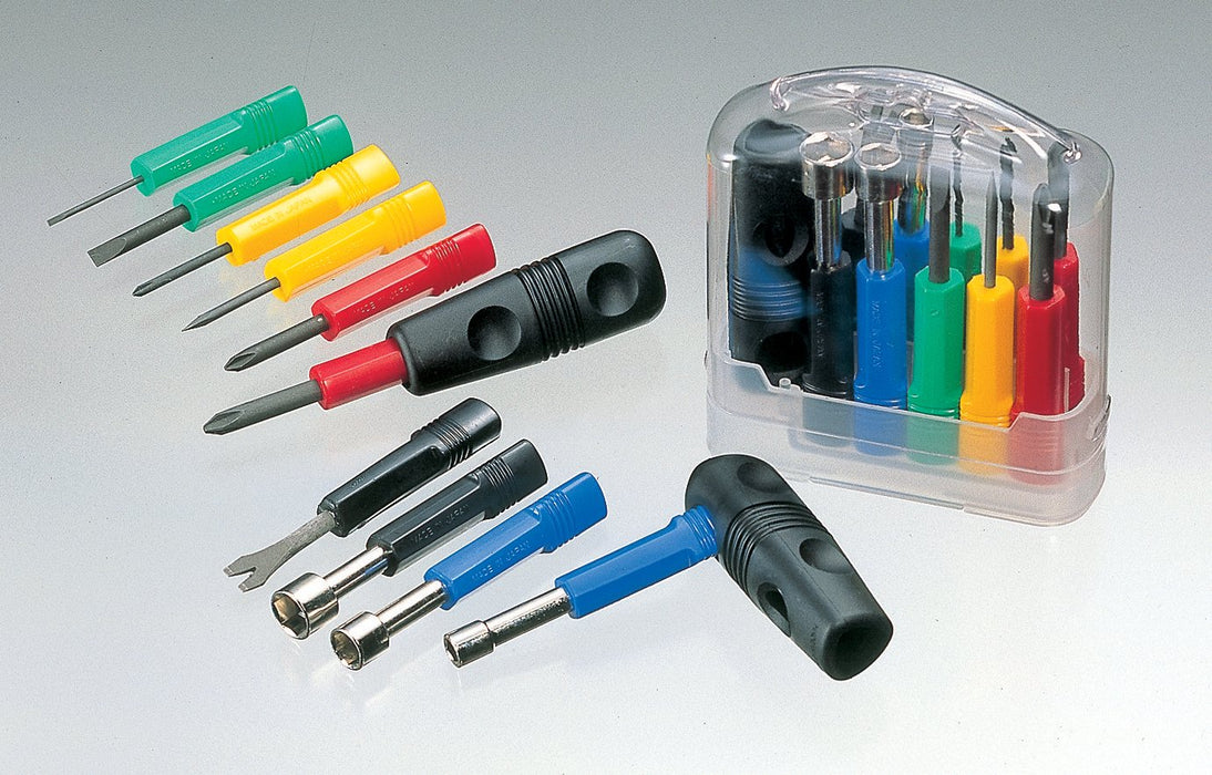 Anex with 10-Piece Anex Screwdriver Set No.5900 Tool Kit-Kiichin - The #1 Place for Japanese Goods in Your Hand!