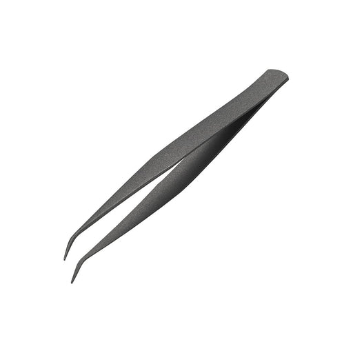 Anex Stainless Steel Non-Adhesive Curved Tip Tweezers 125mm No.143 Tool-Kiichin - The #1 Place for Japanese Goods in Your Hand!