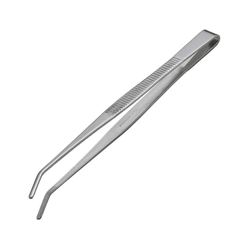 Anex no.124 - 150mm Serrated Curved Tip Stainless Steel Tweezers-Kiichin - The #1 Place for Japanese Goods in Your Hand!